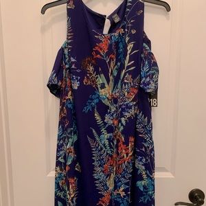 JC Penney Cold shoulder dress